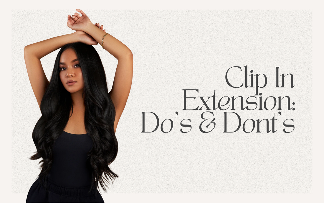 How to Take Care of Clip-In Hair Extensions: The Dos & Don’ts