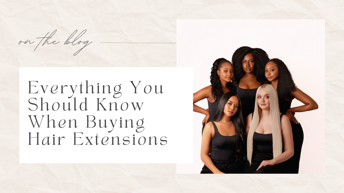 Your Hair Extensions FAQ: Everything You Should Know When Buying Hair Extensions