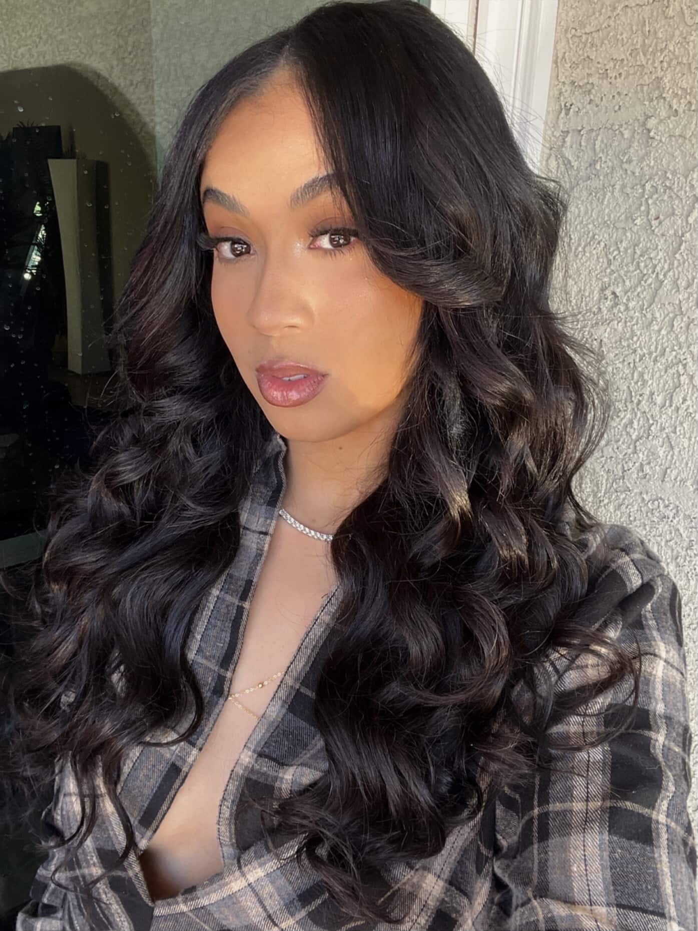 NATURAL BLACK (1B) CLIP INS