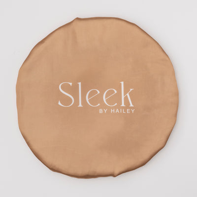 GOLD DRAWSTRING BONNET