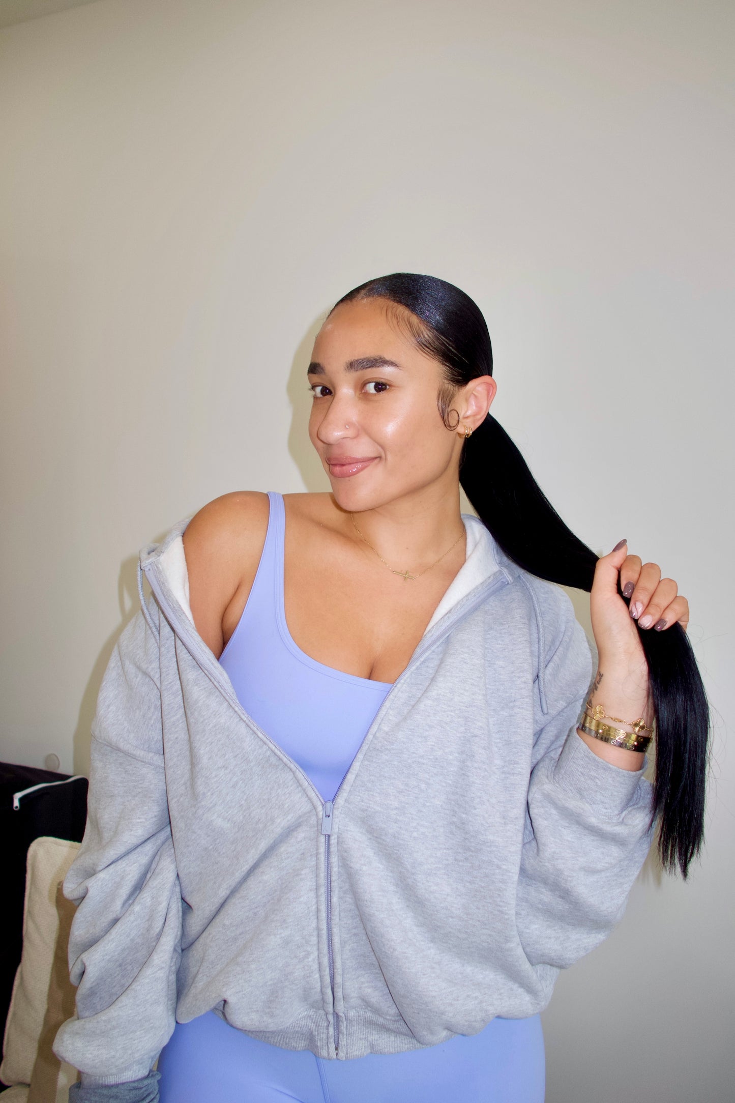 NATURAL BLACK PONYTAIL