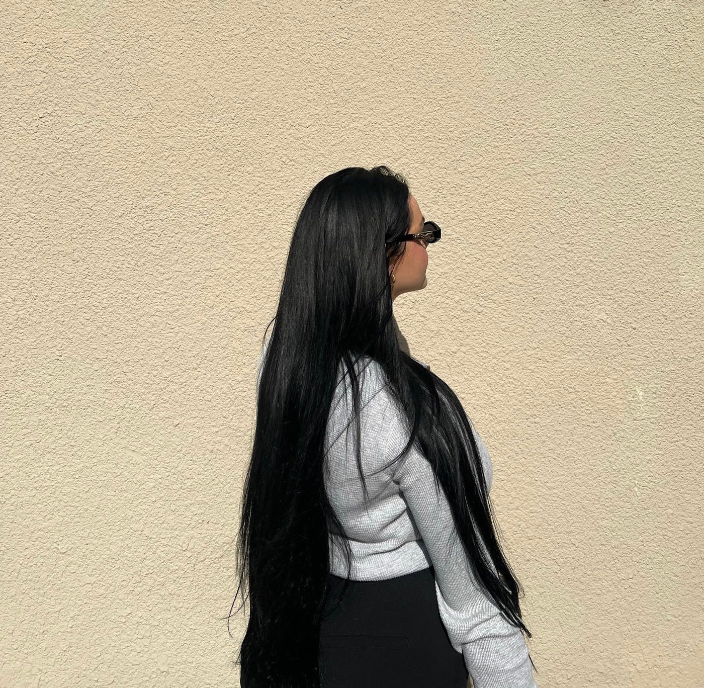JET BLACK (1) WEFT