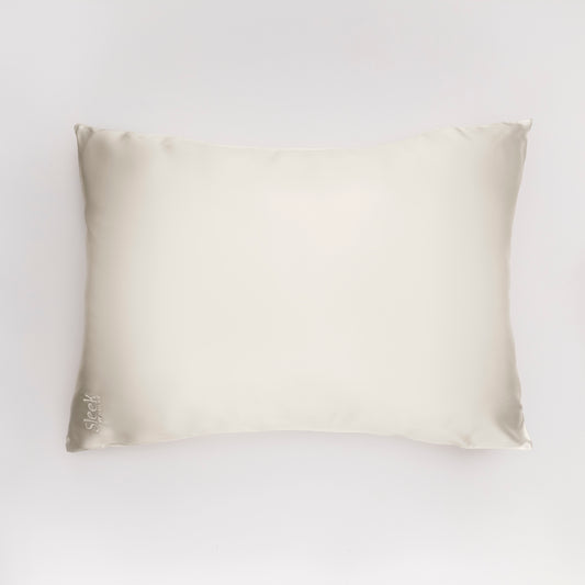 IVORY SILK PILLOWCASE