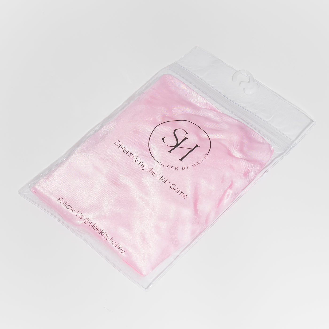 PINK DRAWSTRING BONNET