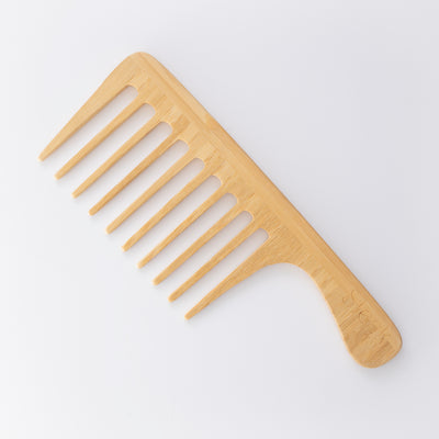 WIDETOOTH BAMBOO COMB