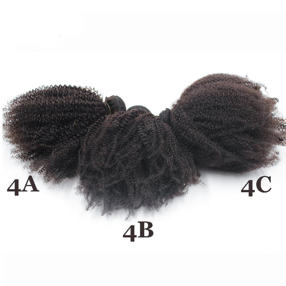 4a 4b 4c curly weft raw 1b color