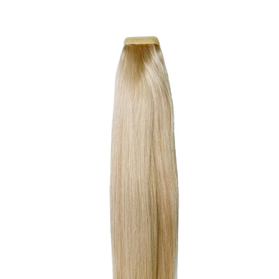 blonde human hair ponytail