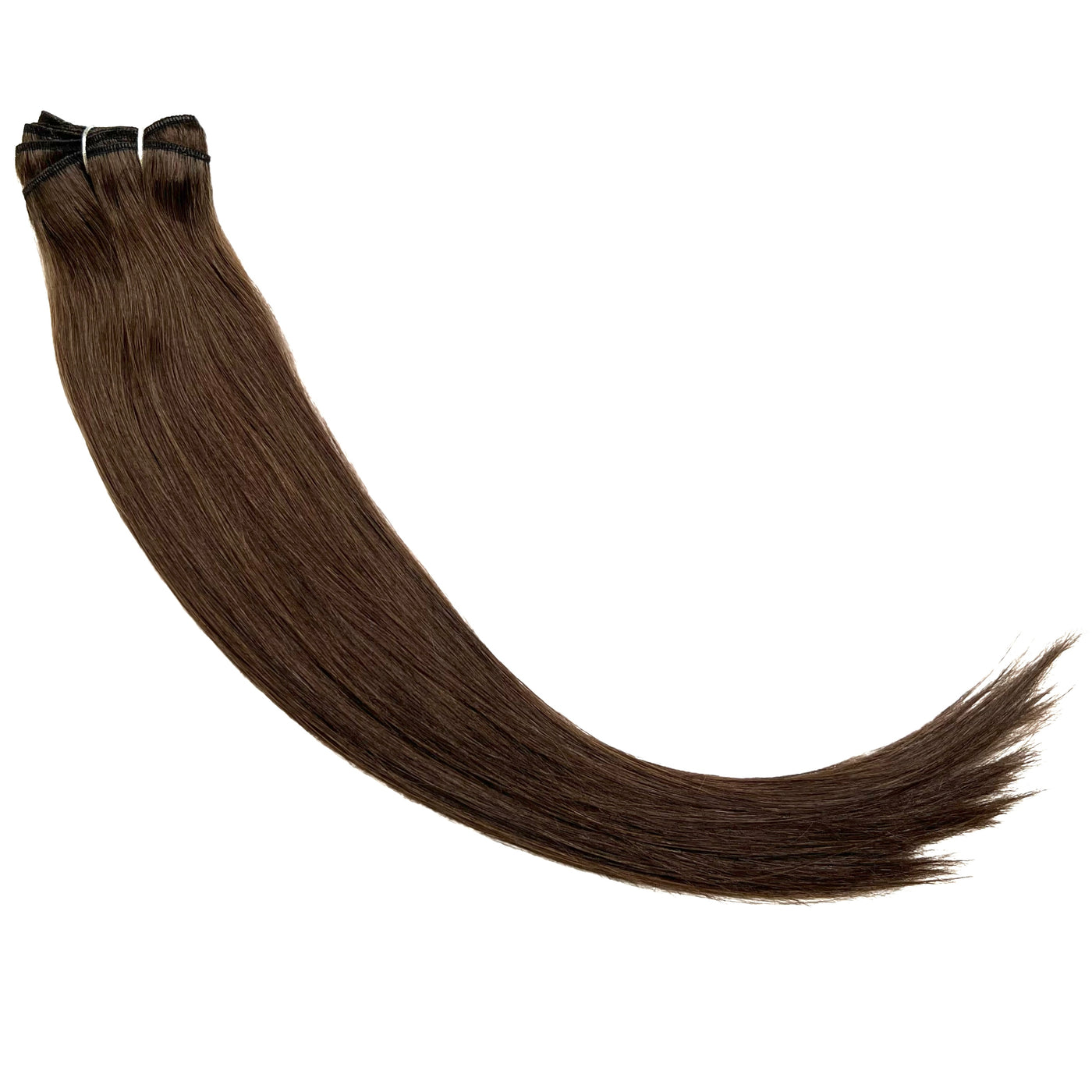 brown remy weft